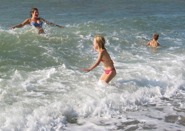 Zwemmen in de noordzee